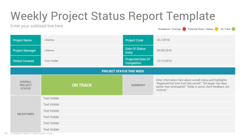 Project-Status-Report-PowerPoint-Template-Design---SlideSalad